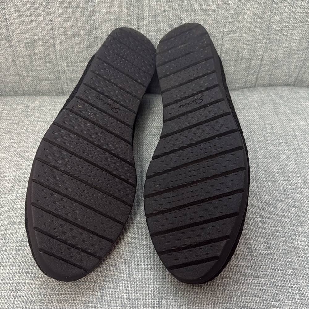 NWOT Skechers Cleo Flex Wedge Flipside Flat Air-Cooled Memory Foam in Black - Picture 8 of 8